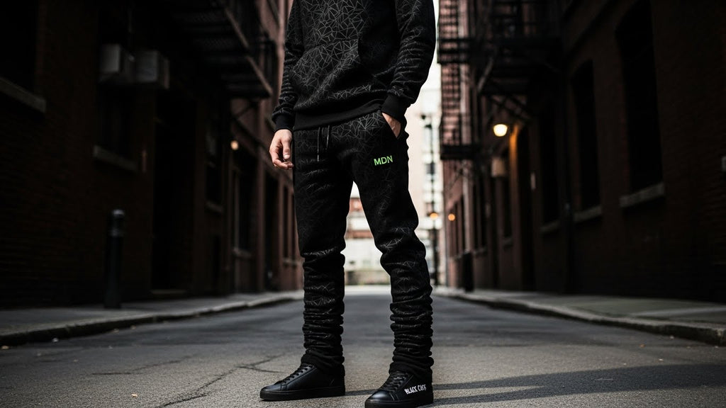 MDN Graphic Hoodie and Pant Set Detail View